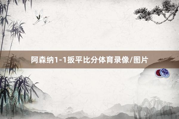 阿森纳1-1扳平比分体育录像/图片