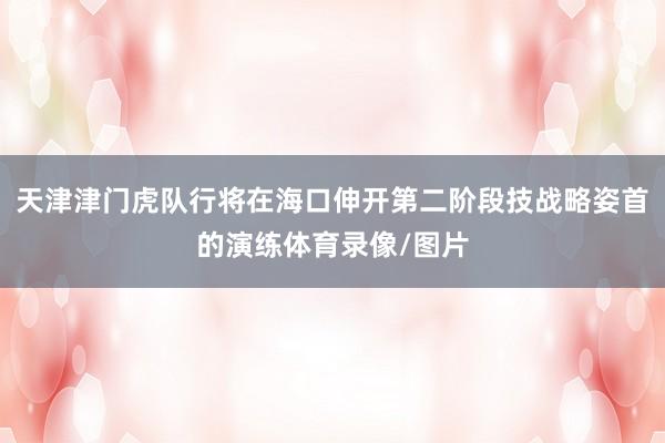 天津津门虎队行将在海口伸开第二阶段技战略姿首的演练体育录像/图片