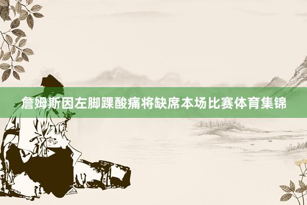 詹姆斯因左脚踝酸痛将缺席本场比赛体育集锦