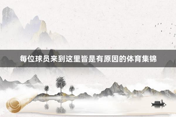 每位球员来到这里皆是有原因的体育集锦