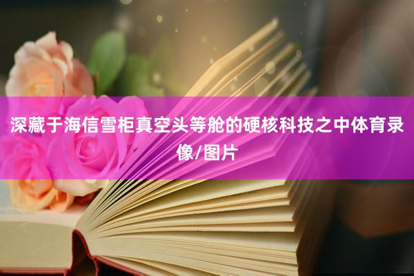 深藏于海信雪柜真空头等舱的硬核科技之中体育录像/图片