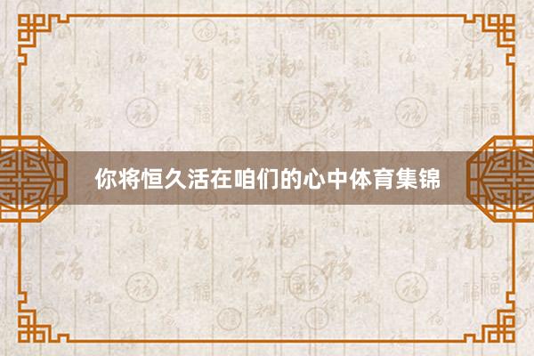 你将恒久活在咱们的心中体育集锦