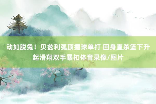 动如脱兔！贝兹利弧顶握球单打 回身直杀篮下升起滑翔双手暴扣体