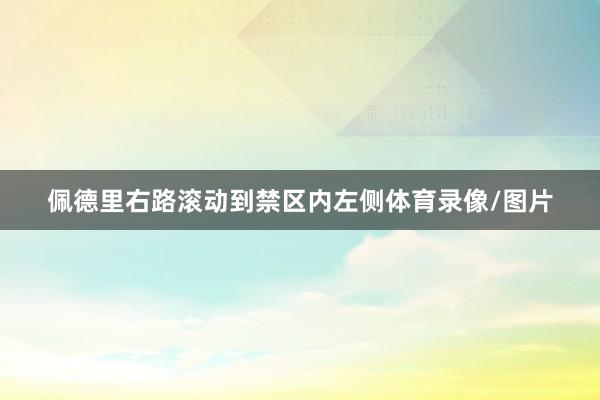佩德里右路滚动到禁区内左侧体育录像/图片