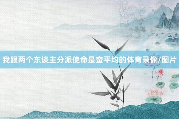我跟两个东谈主分派使命是蛮平均的体育录像/图片