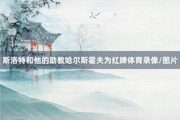 斯洛特和他的助教哈尔斯霍夫为红牌体育录像/图片