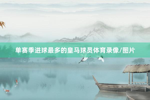 单赛季进球最多的皇马球员体育录像/图片
