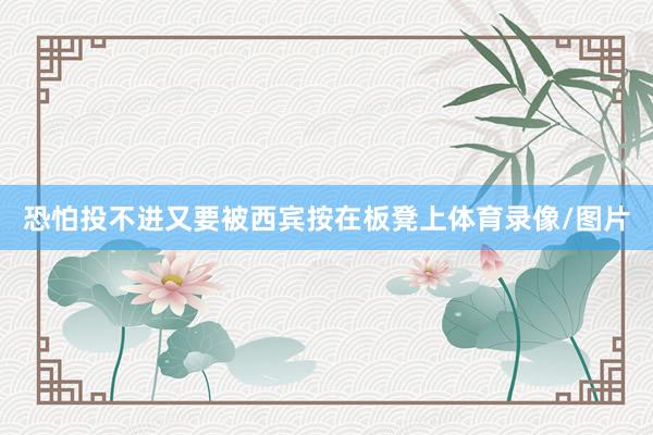 恐怕投不进又要被西宾按在板凳上体育录像/图片