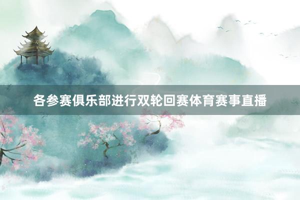 各参赛俱乐部进行双轮回赛体育赛事直播